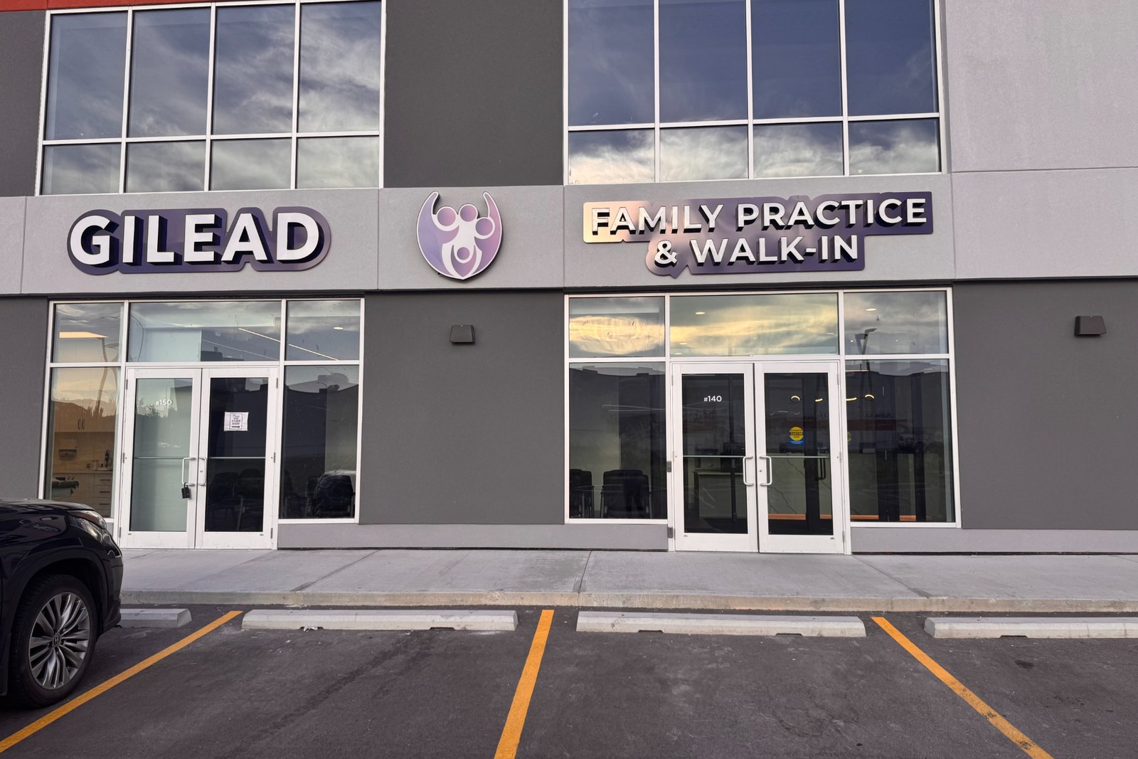Exterior of Gilead Family Practice in Northwest Calgary
