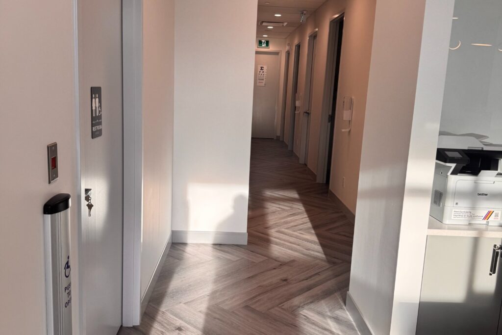 Interior of Gilead Family Practice medical clinic in Northwest Calgary