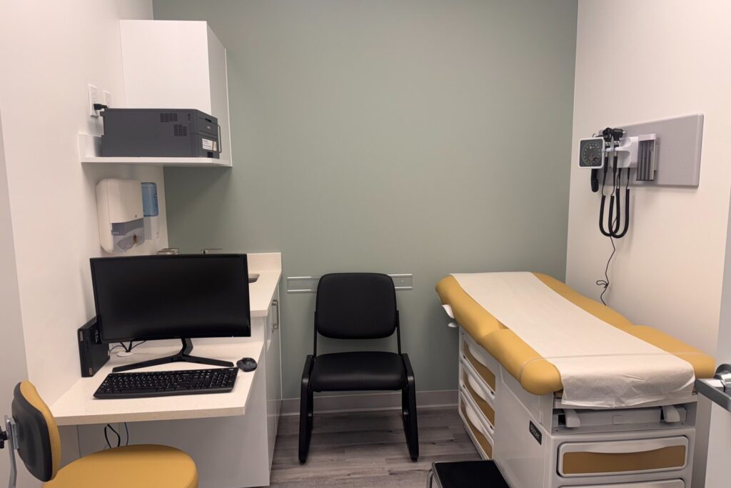 Patient examination room